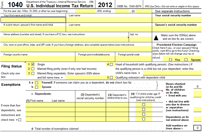 Tax Assistant for Excel Screenshot